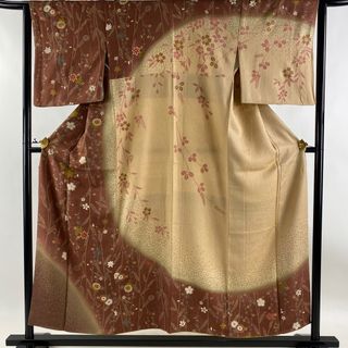 訪問着 身丈154.5cm 裄丈64.5cm 正絹 美品 秀品 【中古】(着物)