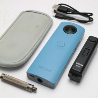 リコー(RICOH)の超美品 RICOH THETA SC Blue  M111(コンパクトデジタルカメラ)