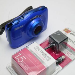 ニコン(Nikon)のCOOLPIX W100 ブルー  M111(コンパクトデジタルカメラ)