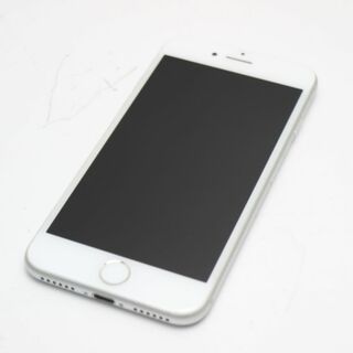 アイフォーン(iPhone)の新品同様 SIMフリー iPhone7 128GB シルバー  M111(スマートフォン本体)