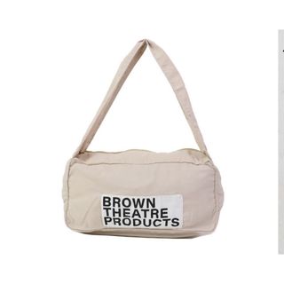 シアタープロダクツ(THEATRE PRODUCTS)のBROWN THEATRE PRODUCTS LABEL SQUALEBAG(ショルダーバッグ)