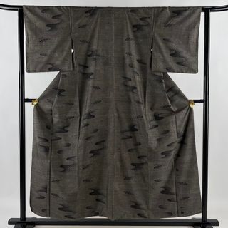 紬 身丈155.5cm 裄丈62cm 正絹 美品 名品 【中古】(着物)