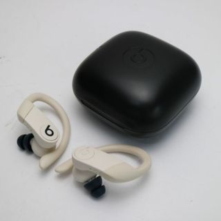 ビーツバイドクタードレ(Beats by Dr Dre)の超美品 Beats Powerbeats Pro MV722PA/A アイボリー M111(ヘッドフォン/イヤフォン)