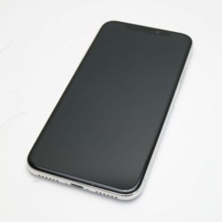 アイフォーン(iPhone)の超美品 SIMフリー iPhoneX 256GB シルバー  M111(スマートフォン本体)