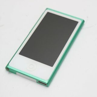アイポッド(iPod)の新品同様 iPod nano 第7世代 16GB グリーン  M111(ポータブルプレーヤー)