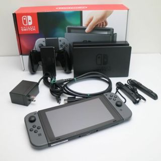 ニンテンドースイッチ(Nintendo Switch)の超美品 Nintendo Switch グレー  M111(家庭用ゲーム機本体)