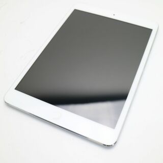 アップル(Apple)の新品同様 au iPad mini cellular 64GB ホワイト  M111(タブレット)