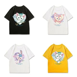 ディズニー(Disney)のリーナベル ステラルー 子供服 夏 半袖 綿 Tシャツ トップス 男女兼用(Tシャツ/カットソー(半袖/袖なし))