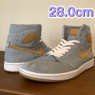 ジョーダン(Jordan Brand（NIKE）)の美中古NIKE AIR JORDAN 1 RETRO HI FLYKNIT(スニーカー)