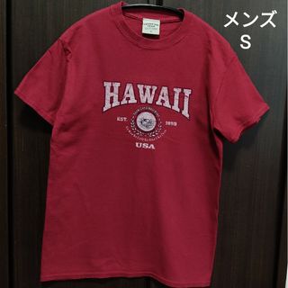 メンズ  ロゴプリント  Tシャツ  ハワイ製   綿100%(Tシャツ/カットソー(半袖/袖なし))