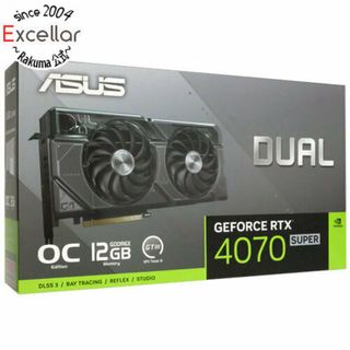 アンジェロガルバス(ANGELO GARBASUS)のASUS製グラボ　DUAL-RTX4070S-O12G　PCIExp 12GB(PCパーツ)