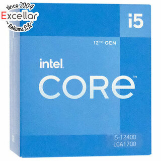 インテル(intel)のCore i5 12400　2.5GHz LGA1700 65W　SRL4V 元箱あり(PCパーツ)