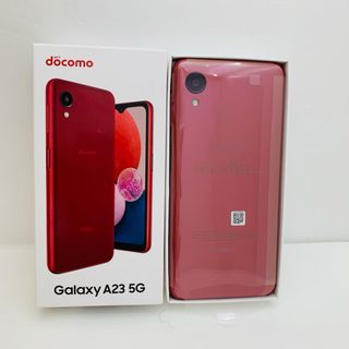 ギャラクシー(Galaxy)のSAMSUNG Galaxy A23 5G SC-56C レッド　35372(スマートフォン本体)