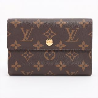 ルイヴィトン(LOUIS VUITTON)のヴィトン ポルトフォイユアレクサンドラ   ブラウン レディース コンパク(財布)