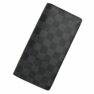 ルイヴィトン(LOUIS VUITTON)のルイ ヴィトン ポルトフォイユ ブラザ 二つ折り長財布 ダミエグラフィット ブラック 黒 シルバー金具 N62665 箱付 LOUIS VUITTON（新品・未使用品）(長財布)