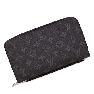 ルイヴィトン(LOUIS VUITTON)のルイ ヴィトン ジッピー XL トラベルケース ラウンドファスナー 長財布 モノグラムエクリプス ブラック 黒 シルバー金具 M61698 箱付 LOUIS VUITTON（新品・未使用品）(長財布)