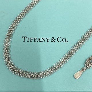 Tiffany & Co. - (C)ティファニーTiffany サマセット メッシュ ロング チェーン 925