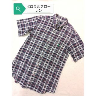 ポロラルフローレン(POLO RALPH LAUREN)の【Polo Ralph Lauren】キッズ・半袖・チェック柄シャツ・160cm(Tシャツ/カットソー)