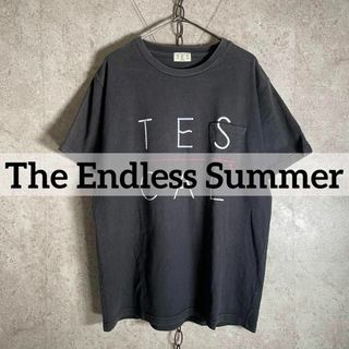 エンドレスサマー(THE ENDLESS SUMMER（TES）)の日本製 TES CAL ザエンドレスサマー ポケット Tシャツ 黒ブラック(Tシャツ/カットソー(半袖/袖なし))