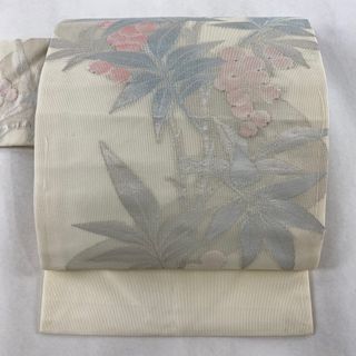 名古屋帯 美品 優品 正絹 【中古】(帯)