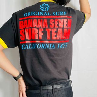 バナナセブン(877*7(BANANA SEVEN))のY2K 00s archive バナナセブン ハワイ リンガーTシャツ Dole(Tシャツ/カットソー(半袖/袖なし))