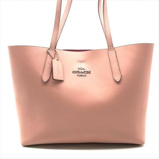 コーチ(COACH)の美品 COACH コーチ レザー トート バッグ ピンク レディース k1992(トートバッグ)