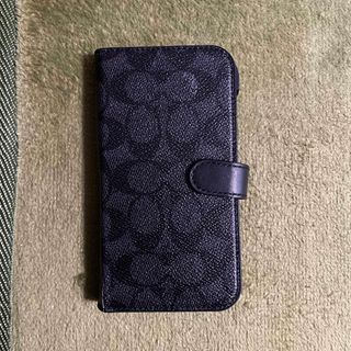 COACH - iPhone13手帳型ケース　コーチ黒COACH