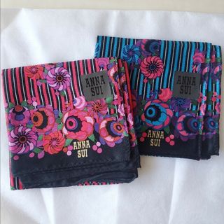 ANNA SUI - ２枚セット　ANNA SUI　アナスイ　ハンカチ