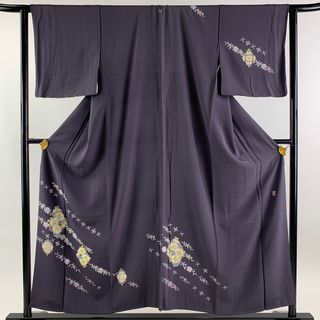 訪問着 身丈153.5cm 裄丈61.5cm 正絹 秀品 【中古】(着物)