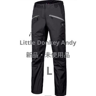 新品Little Donkey Andy レディース 軽量 防水 レインパンツ(登山用品)