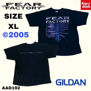 ミュージックティー(MUSIC TEE)のフィア・ファクトリー ディマニュファクチャーFEAR FACTORY©︎2005(Tシャツ/カットソー(半袖/袖なし))