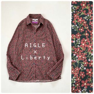 エーグル(AIGLE)のエーグル　リバティファブリックス ロワイズルリ 長袖シャツ　ブラウス(シャツ/ブラウス(長袖/七分))