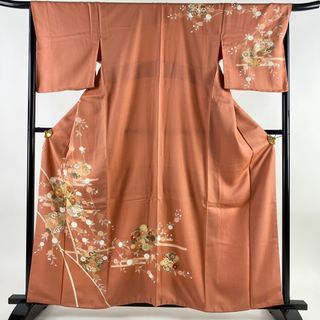 訪問着 身丈160.5cm 裄丈68cm 正絹 秀品 【中古】(着物)