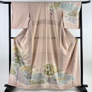 訪問着 身丈162.5cm 裄丈63.5cm 正絹 美品 秀品 【中古】(着物)