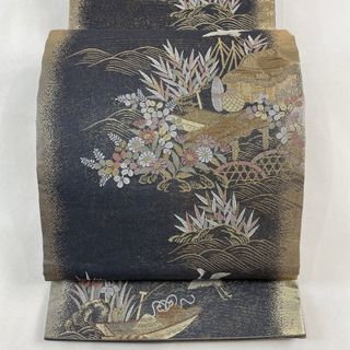 袋帯 美品 秀品 六通 正絹 【中古】(帯)