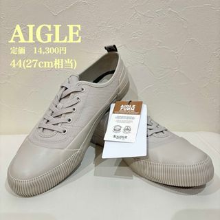 エーグル(AIGLE)の新品【AIGLE】エーグル　ラバー　ロウ　Ｍ　44（27cm相当）(スニーカー)