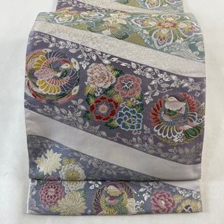 袋帯 秀品 六通 正絹 【中古】(帯)