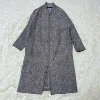 STUNNING LURE - スタニングルアー アルパカ ブルゾン コート ノーカラー 18AW 新垣結衣