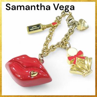 Samantha Vega - サマンサベガ リップチャーム ロゴ 香水 キスマーク バッグ サマンサタバサ