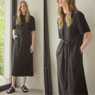 セオリーリュクス(Theory luxe)のtheory luxe 23SS 23AW 完売 ウォッシャブル ワンピース(ロングワンピース/マキシワンピース)