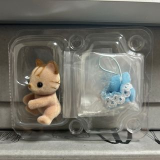 【新品未使用】シルバニア シマネコ スコット 赤ちゃんケーキパーティーシリーズ(キャラクターグッズ)