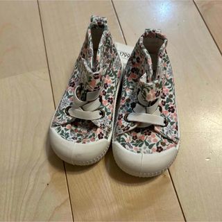 H&M - 新品　H&M スニーカー  花柄　12cm