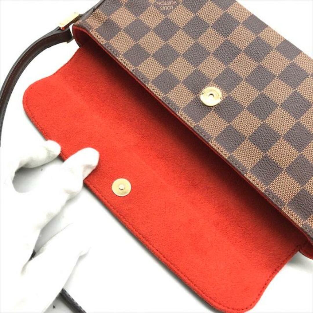 LOUIS VUITTON(ルイヴィトン)の展示品 LOUISVUITTON ルイヴィトン ダミエ レコレーター ハンド ワンショルダー バッグ ブラウン a2145 レディースのバッグ(ショルダーバッグ)の商品写真