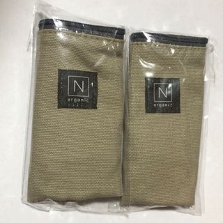 N organic - n organic　コットンポーチ　2個セット　エヌオーガニック　vie 化粧品