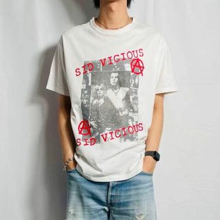 ヴィンテージ(VINTAGE)のSID VICIOUSシドヴィシャス シドアンドナンシー SEX PISTOLS(Tシャツ/カットソー(半袖/袖なし))