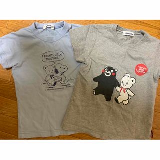 ファミリア(familiar)のファミリア コラボTシャツ ファミちゃん スヌーピー くまモン 110(Tシャツ/カットソー)