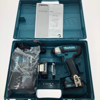 マキタ(Makita)の□□MAKITA マキタ 充電式インパクトドライバ 10.8V TD110DSHX 青(その他)