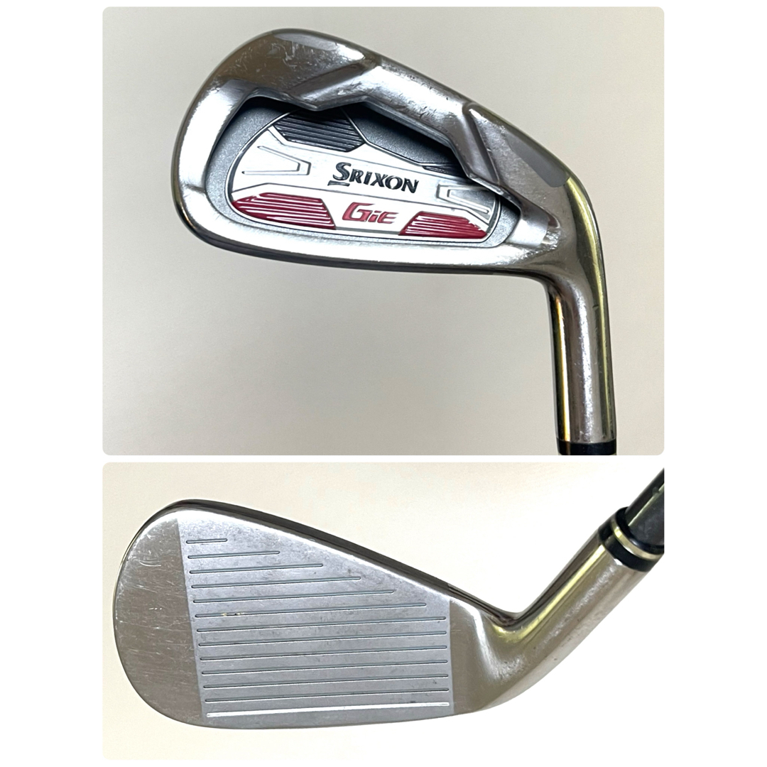 4番　GiE flex S スリクソン　SRIXON ふわゴルフ スポーツ/アウトドアのゴルフ(クラブ)の商品写真