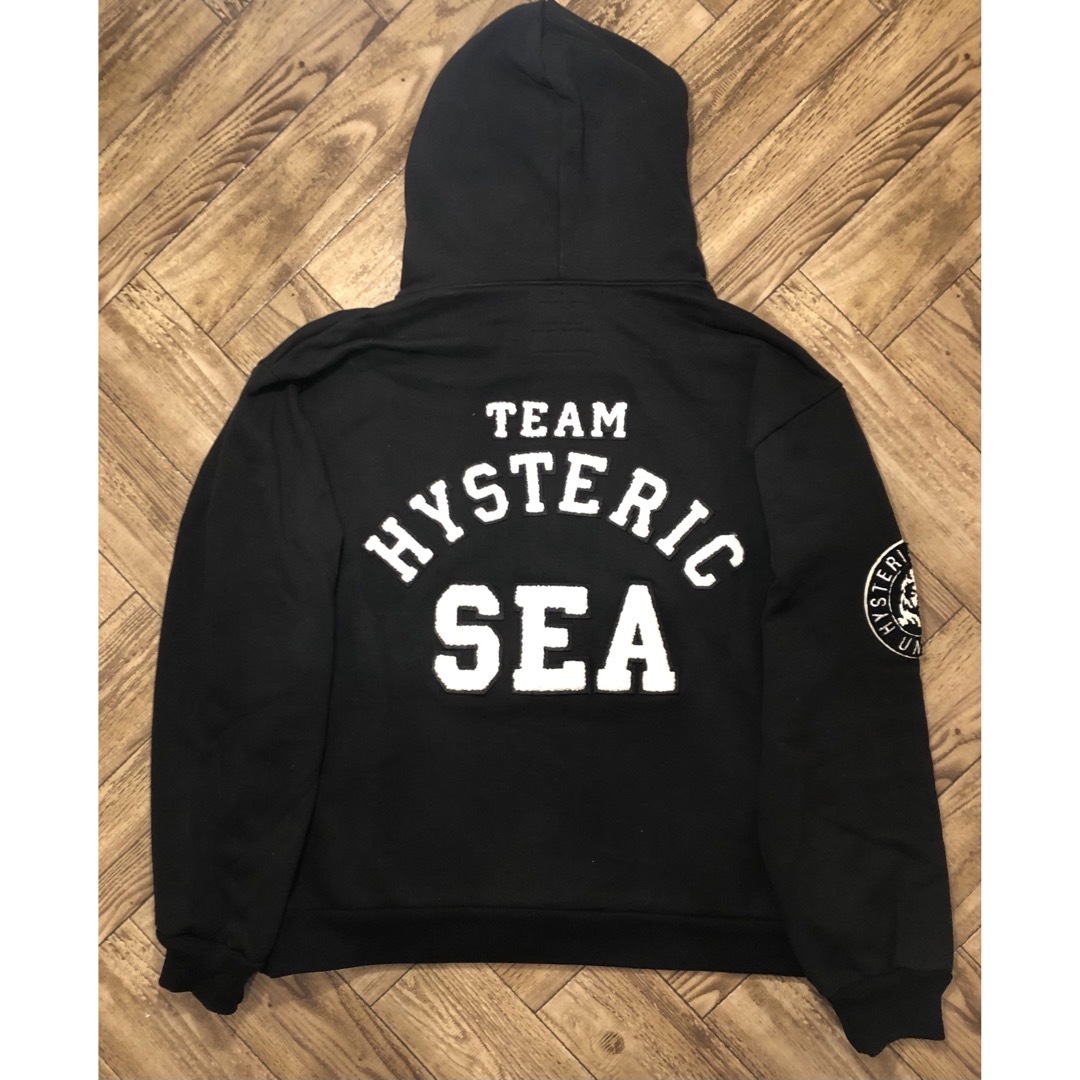 HYSTERIC GLAMOUR(ヒステリックグラマー)のWIND AND SEA × HYSTERIC GLAMOUR  HOODIE メンズのトップス(パーカー)の商品写真