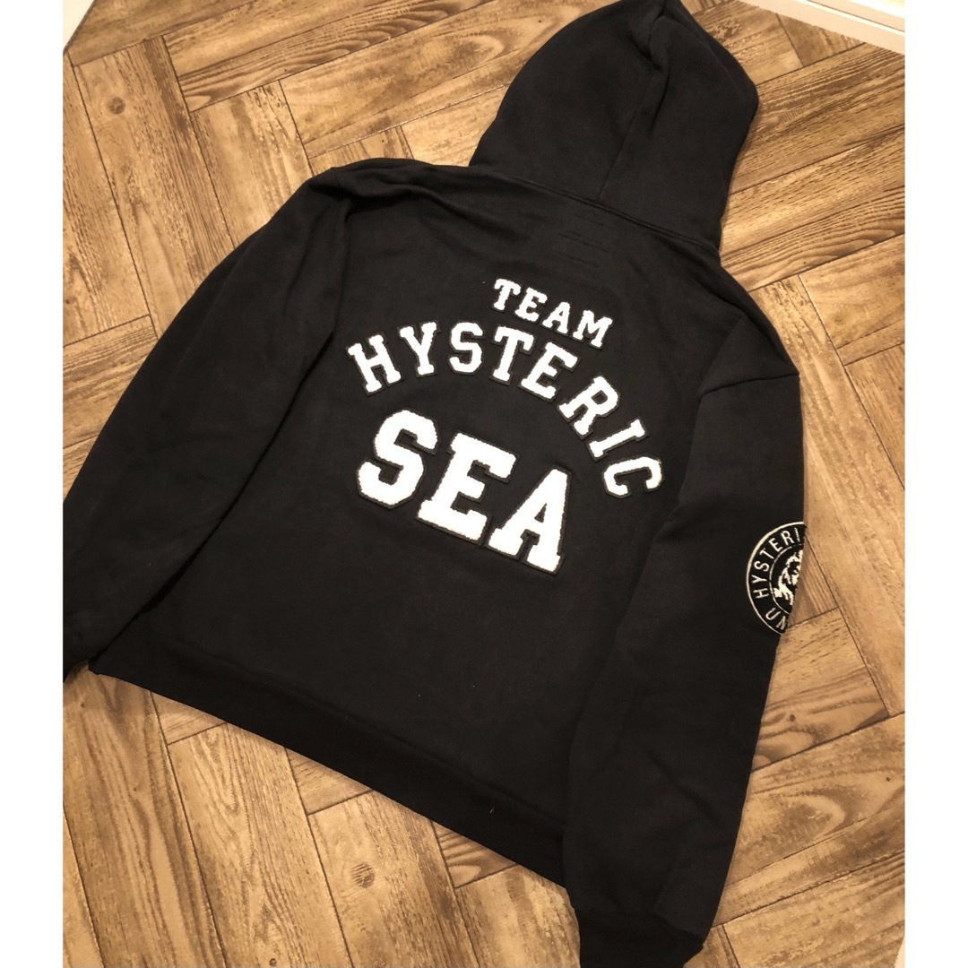 HYSTERIC GLAMOUR(ヒステリックグラマー)のWIND AND SEA × HYSTERIC GLAMOUR  HOODIE メンズのトップス(パーカー)の商品写真